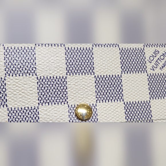 LOUIS VUITTON Damier Azur Sarah Long Wallet CA3181 - Picture 13 of 15